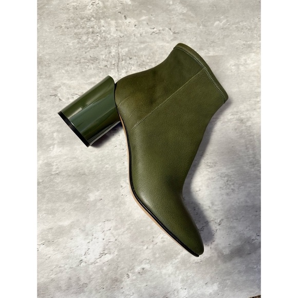 Maison Margiela off-center stacked heel ankle boot 41 - Picture 6 of 12